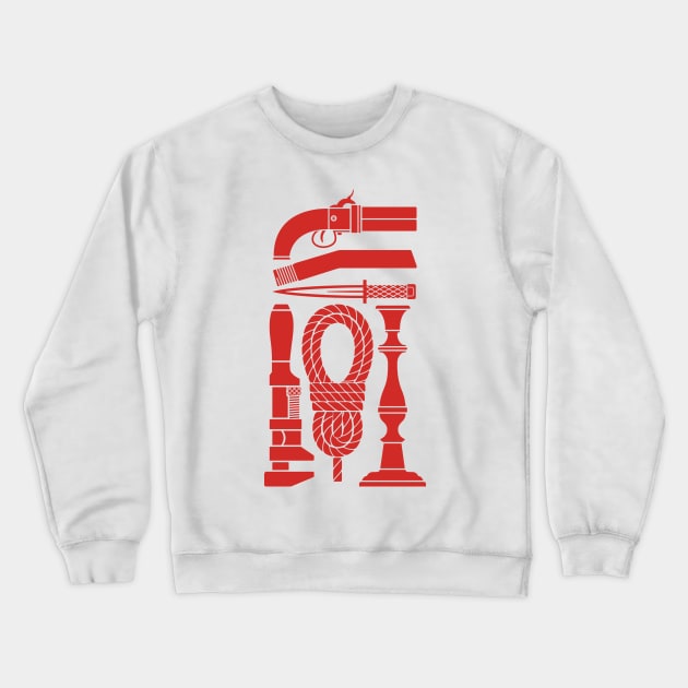 Kill Mr. Body - Scarlet Crewneck Sweatshirt by t-pots